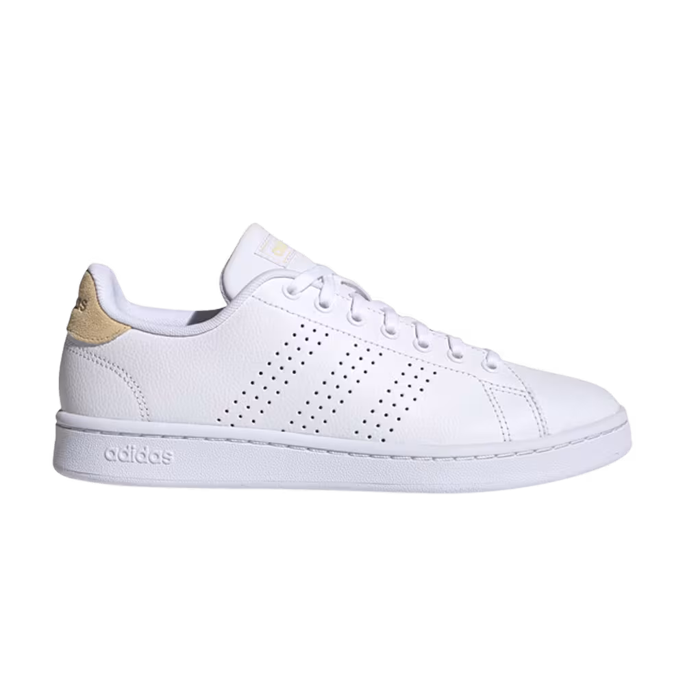 Adidas Women's Advantage White Orange Tint