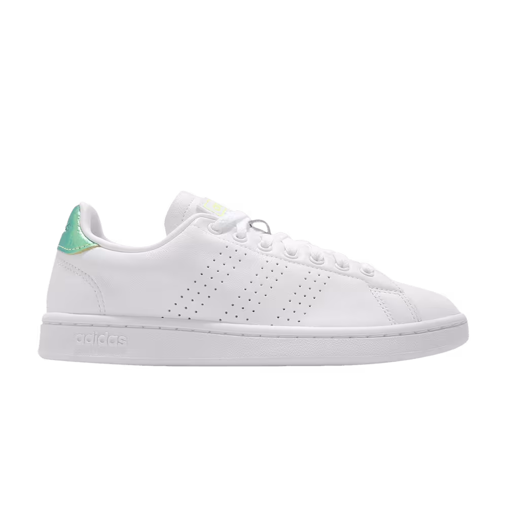 Adidas Women's Advantage White Hi-Res Yellow