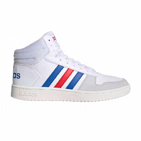 adidas Hoops 2.0 Mid 'White Blue Red'