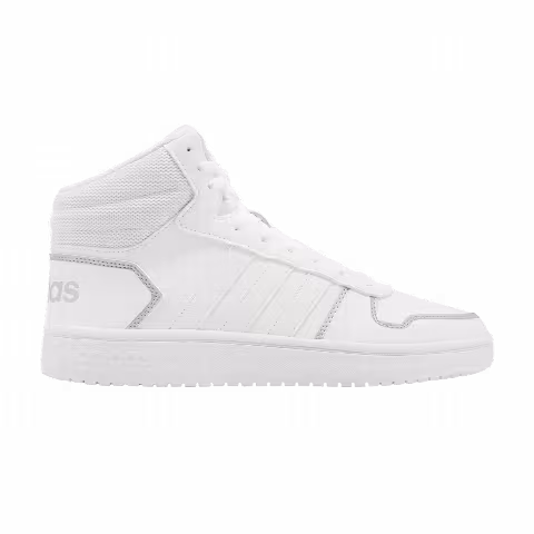 Adidas Wmns Hoops 2.0 Mid 'White Silver Metallic'