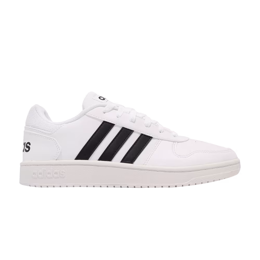 Adidas Hoops 2.0 White Black