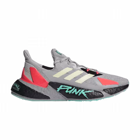 Cyberpunk 2077 x adidas X9000L4 'Grey Yellow Zest Pink'