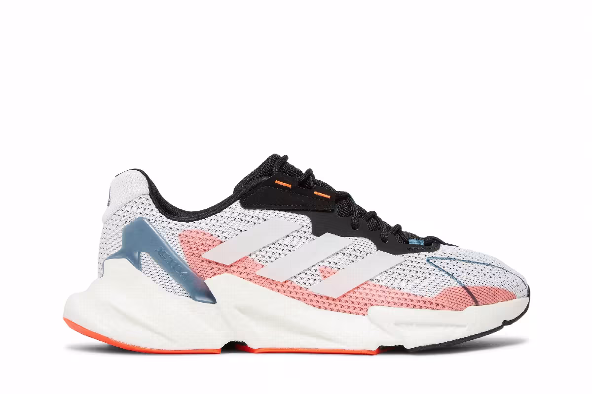 Adidas X9000L4 White Solar Red, view 2