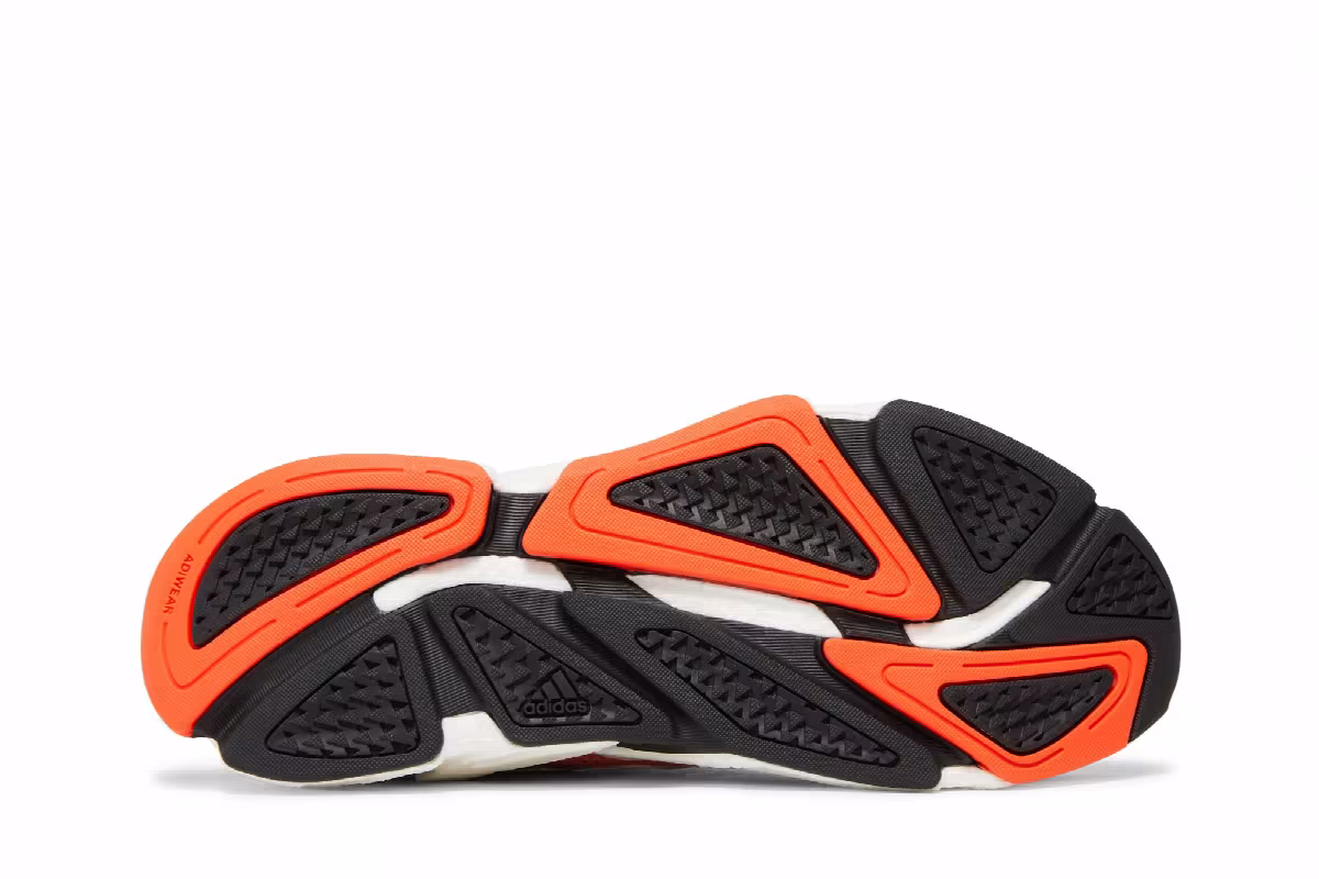 Adidas X9000L4 White Solar Red, view 5