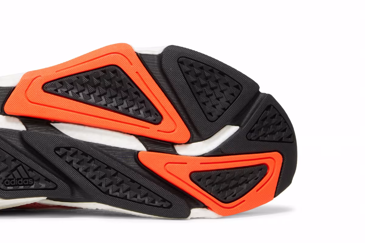 Adidas X9000L4 White Solar Red, view 6