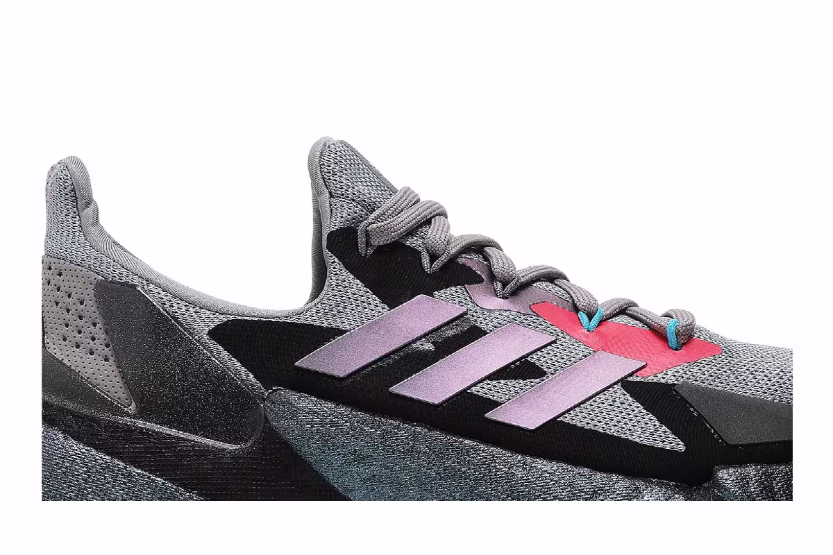 Adidas X9000L4 J Grey Reflective, view 3