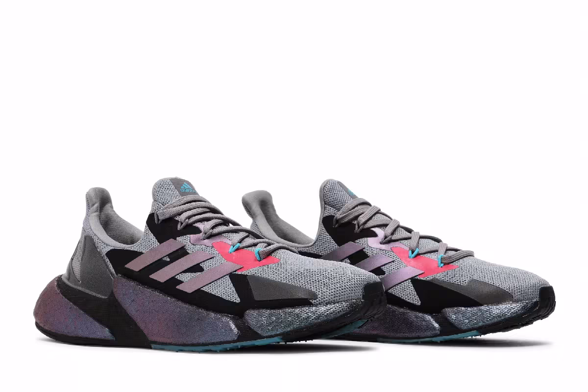 Adidas X9000L4 J Grey Reflective, view 9
