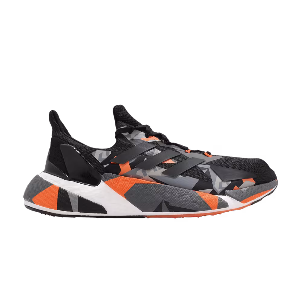 Adidas X9000L4 Black Signal Orange