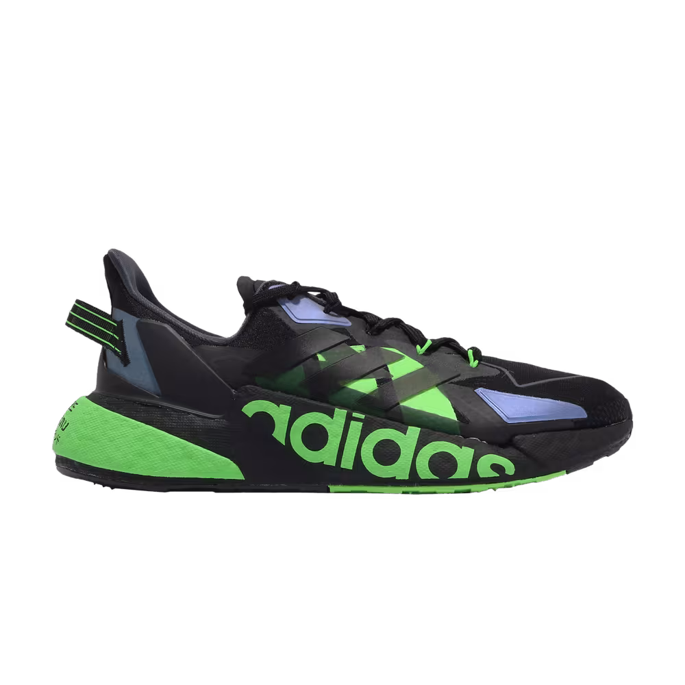 Adidas X9000L4 Black Solar Green