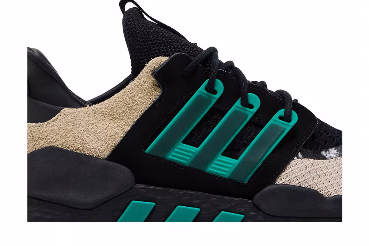Packer x adidas EQT Support 91/18 Sub Green, view 3
