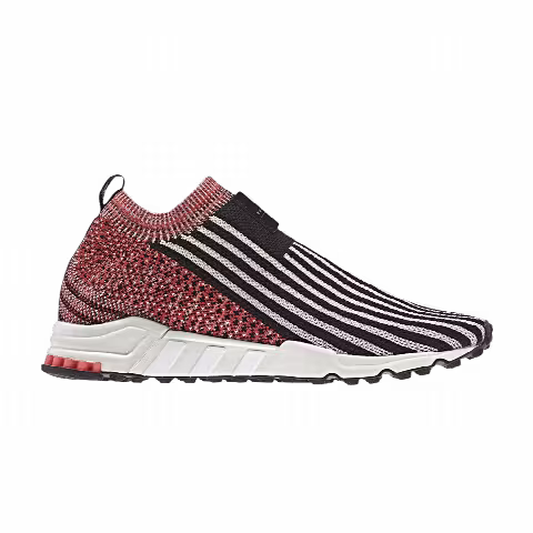 Adidas Wmns EQT Support Sock Primeknit 'Black Trace Scarlet'