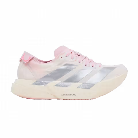 adidas Wmns Adizero Adios Pro 4 'Core White Silver Metallic Clear Pink'