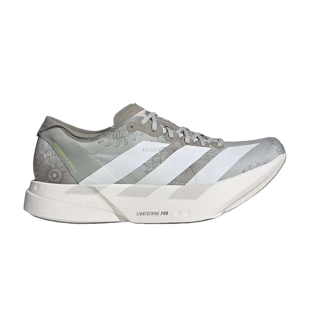 Labrum x adidas Adizero Adios Pro 4 Wonder Silver Seseame Yellow
