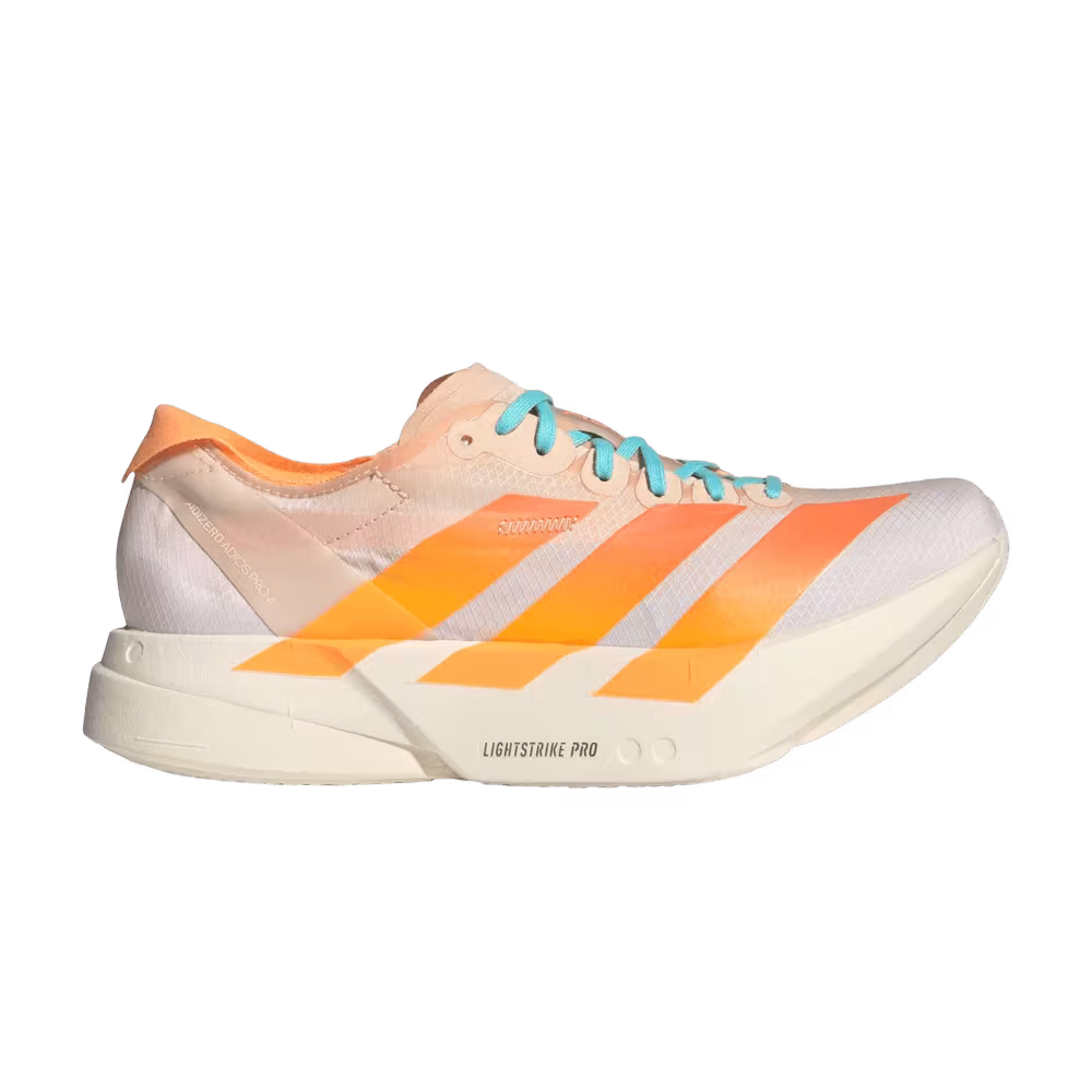 adidas Women's Adizero Adios Pro 4 Crystal Sand Flash Orange