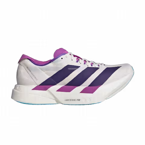 adidas Wmns Adizero Adios Pro 4 'White Collegiate Purple Semi Blue'