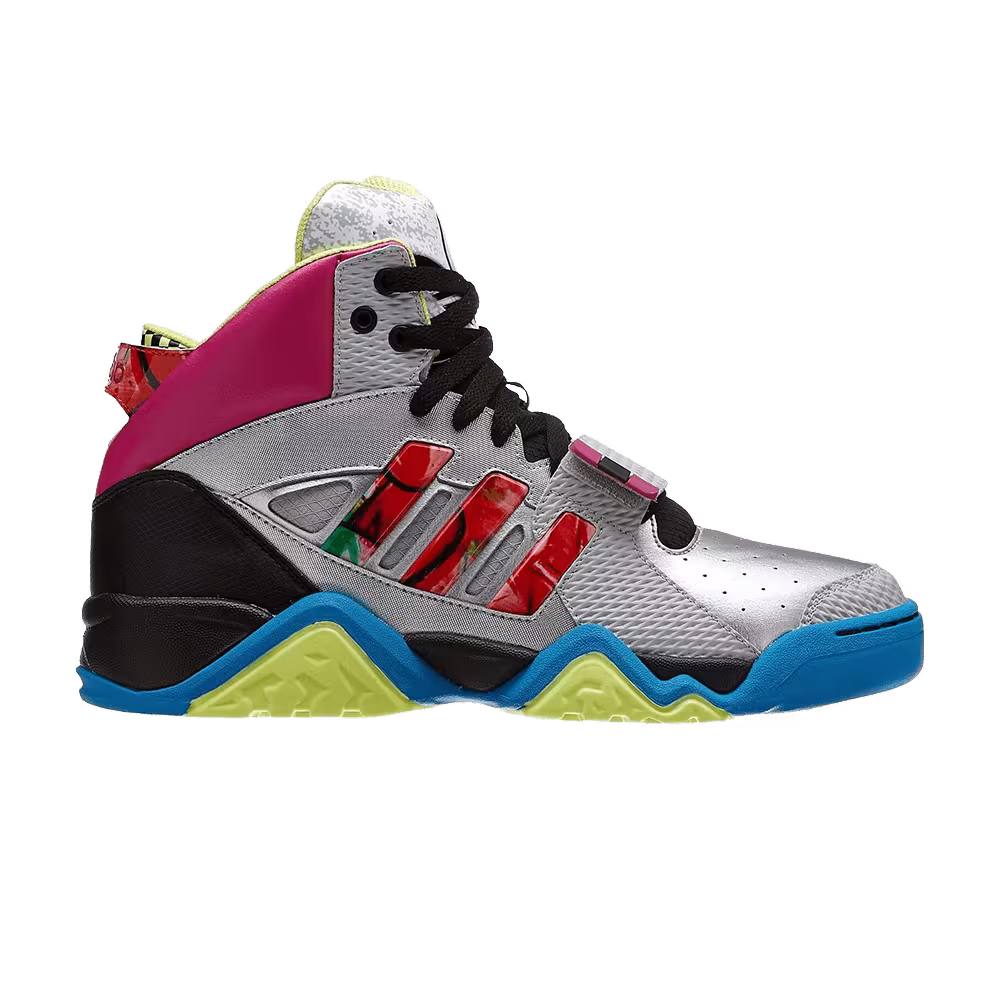 Adidas Streetball 1.5 Metallic Silver Magenta