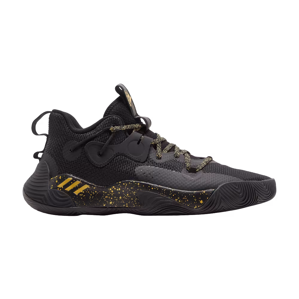 Adidas Harden Stepback 3 Black Gold Metallic