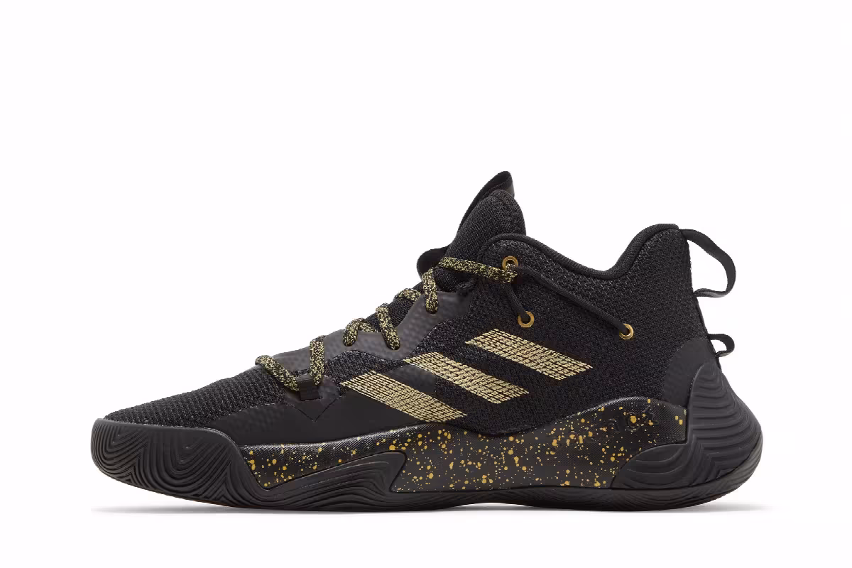 Adidas Harden Stepback 3 Black Gold Metallic, view 4