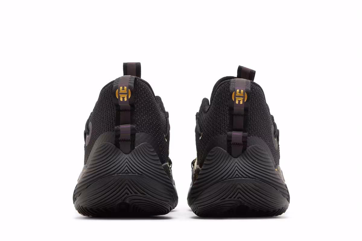 Adidas Harden Stepback 3 Black Gold Metallic, view 7