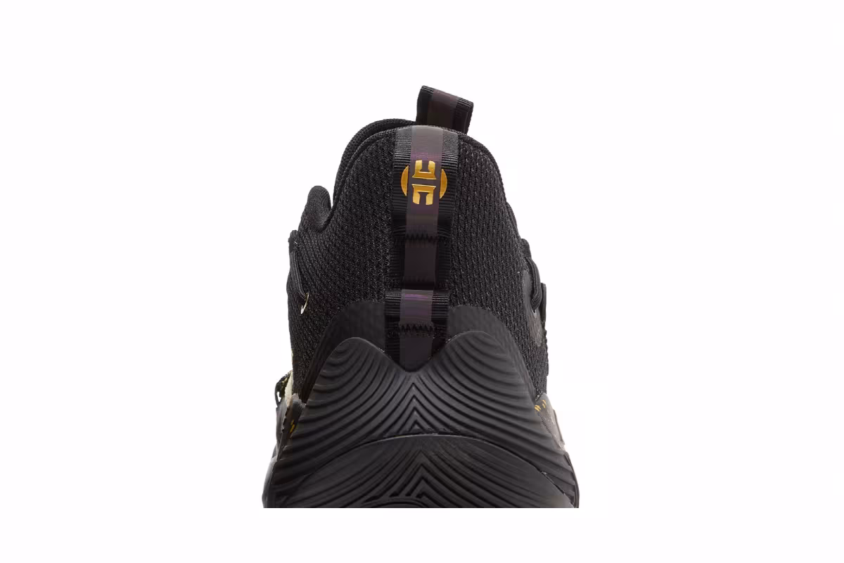 Adidas Harden Stepback 3 Black Gold Metallic, view 8