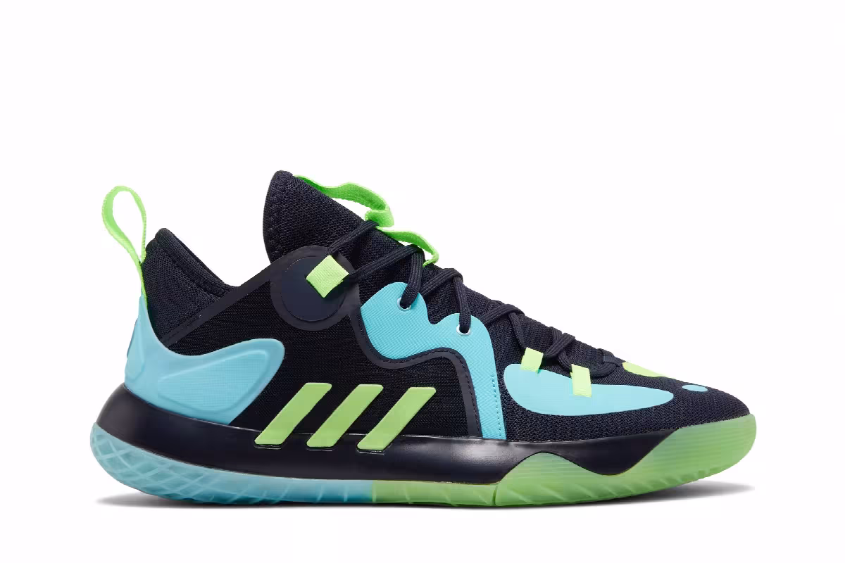adidas Harden Stepback 2 Legend Ink Signal Green, view 2