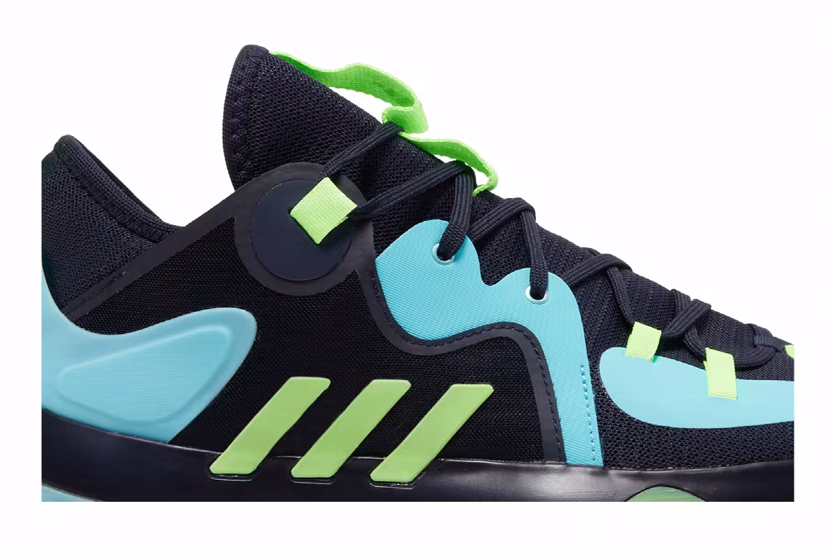 adidas Harden Stepback 2 Legend Ink Signal Green, view 3
