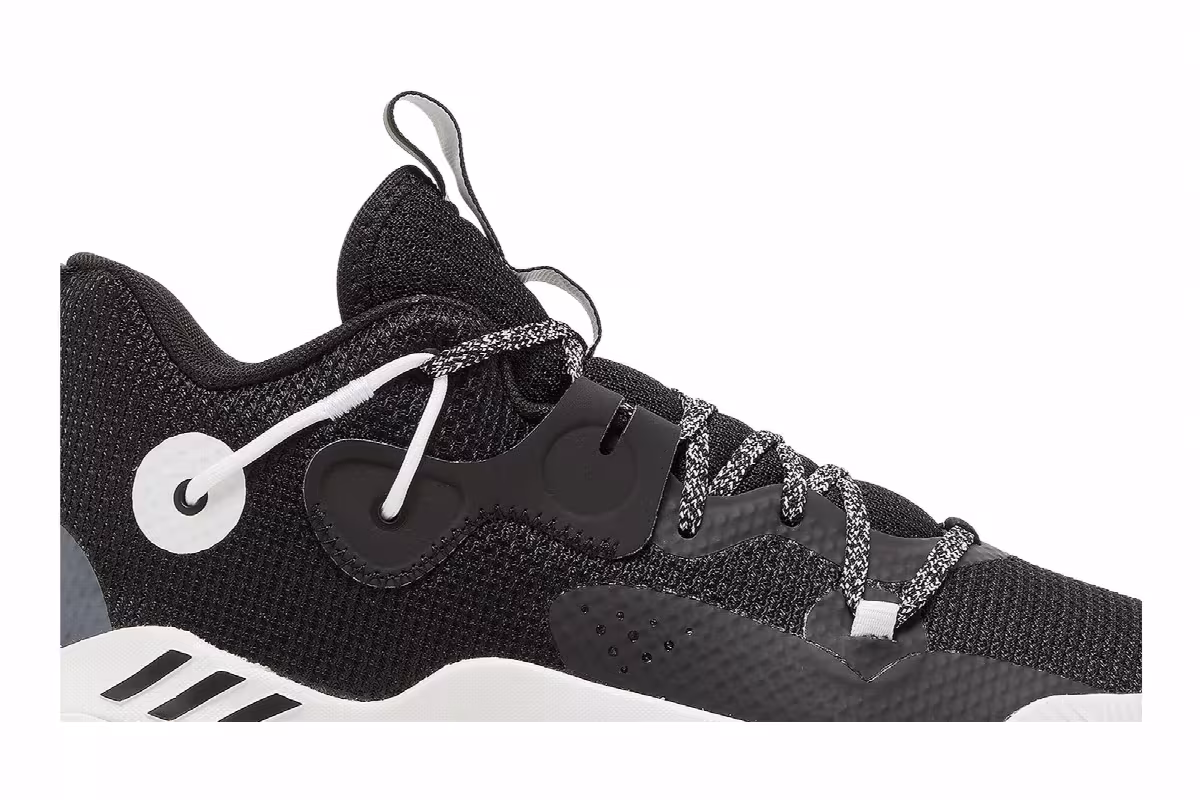 adidas Harden Stepback 3 Black White, view 3