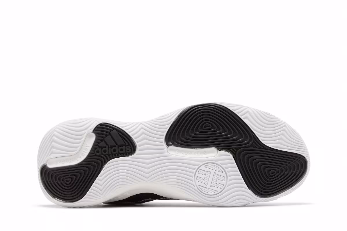 adidas Harden Stepback 3 Black White, view 5