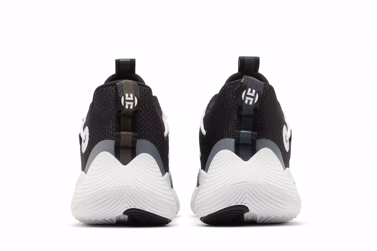 adidas Harden Stepback 3 Black White, view 7