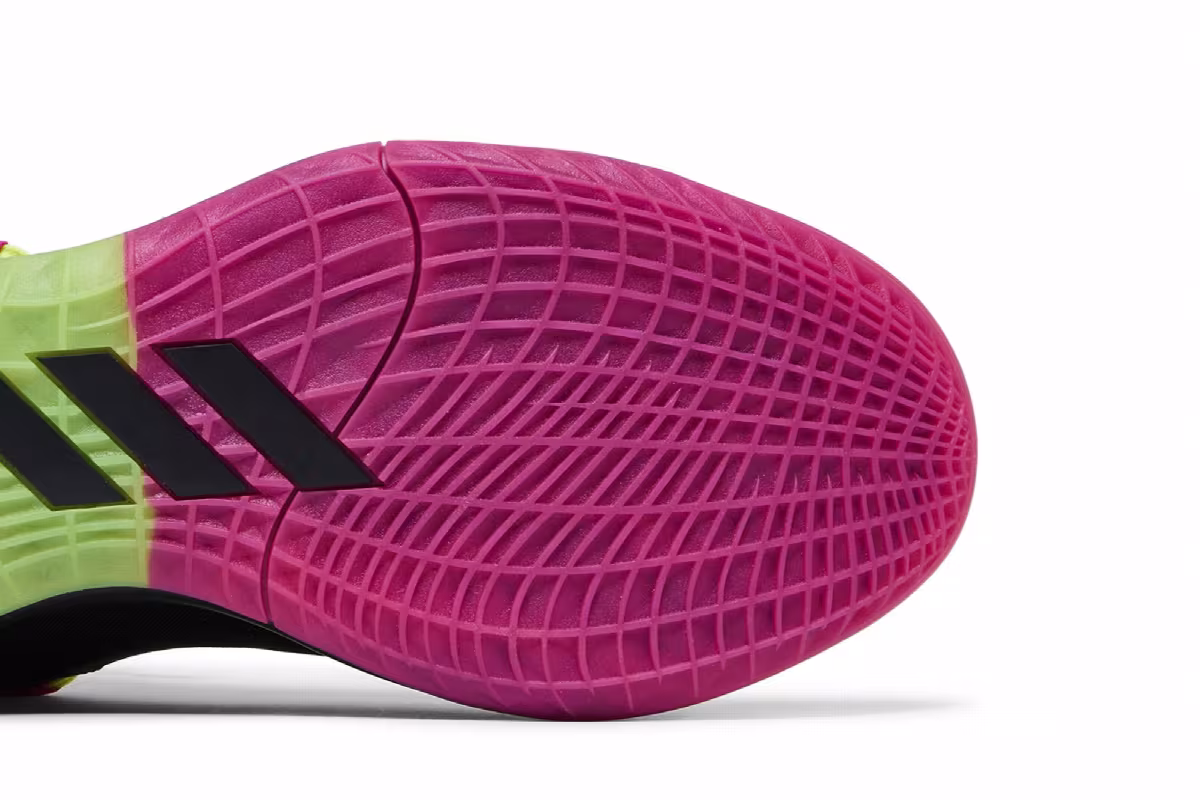 Adidas Harden Stepback 2 Black Shock Pink Yellow, view 6
