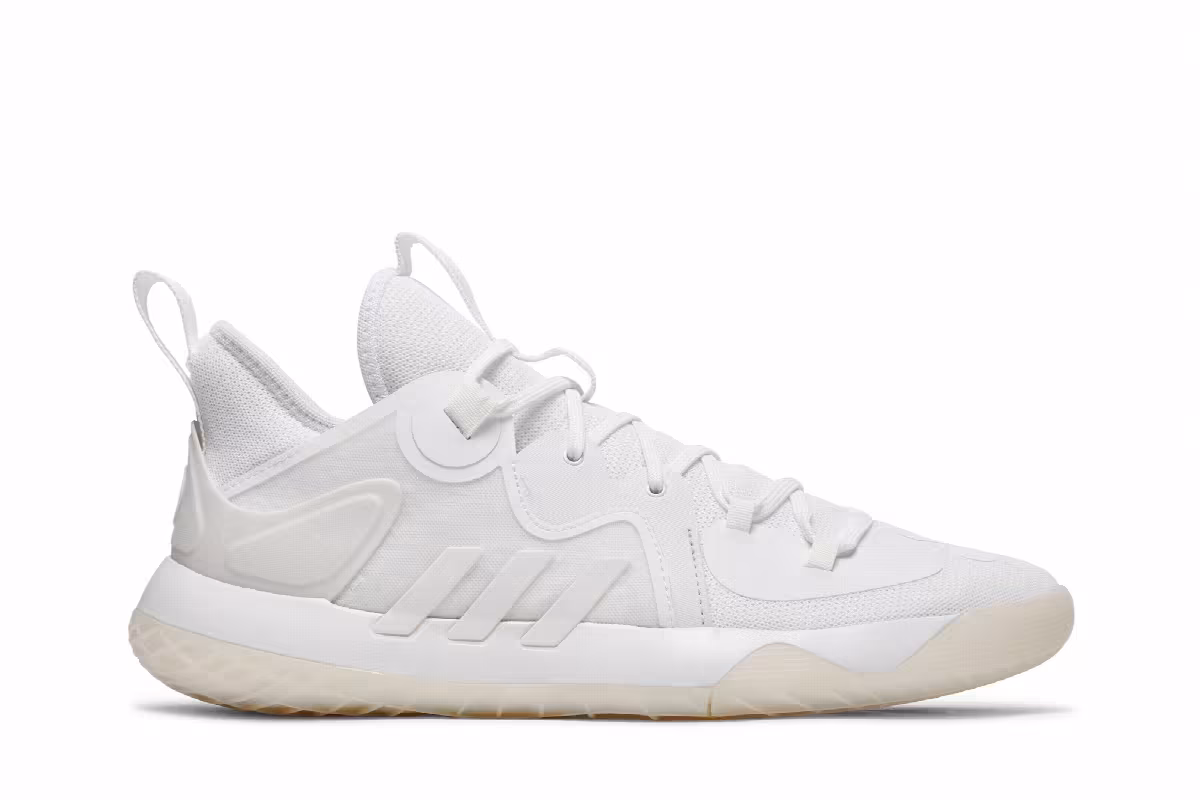 adidas Harden Stepback 2 Triple White, view 2