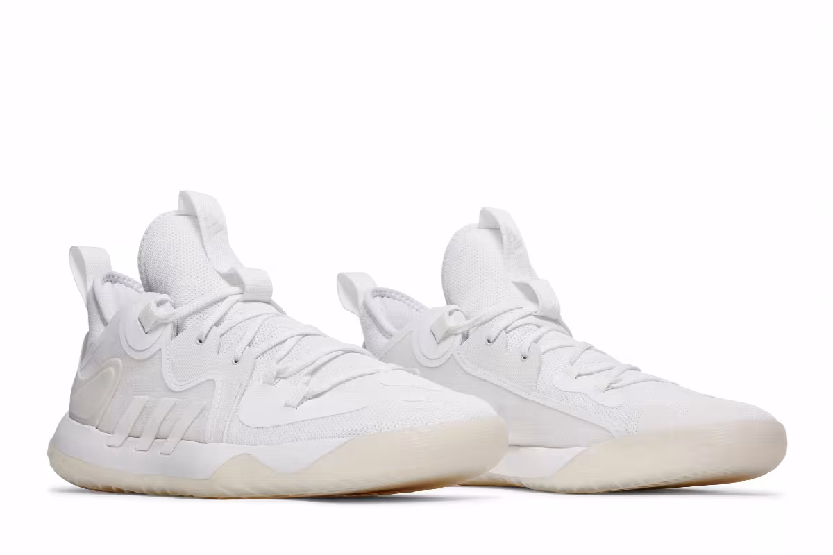 adidas Harden Stepback 2 Triple White, view 9