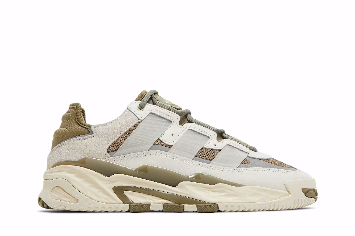 adidas Niteball Off White Orbit Green, view 2