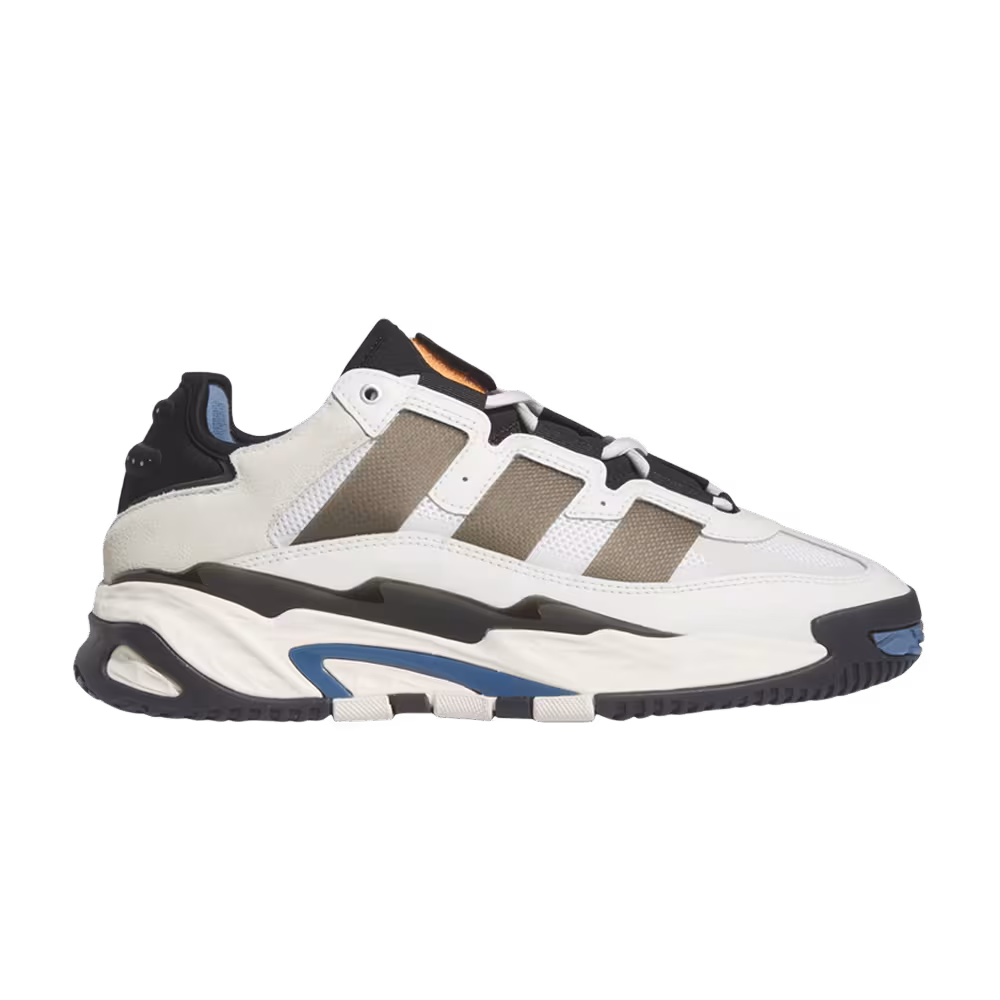 Adidas Niteball White Black Blue