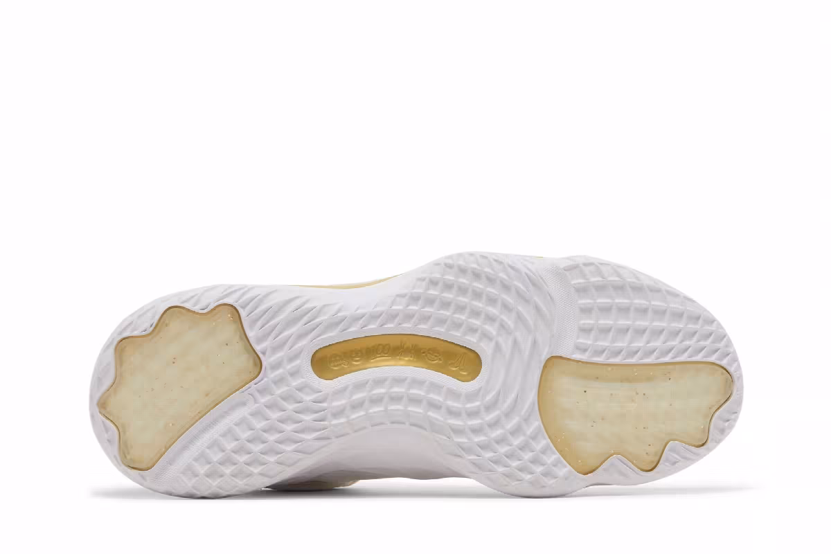 Adidas D.O.N. Issue #3 White Gold Metallic, view 5