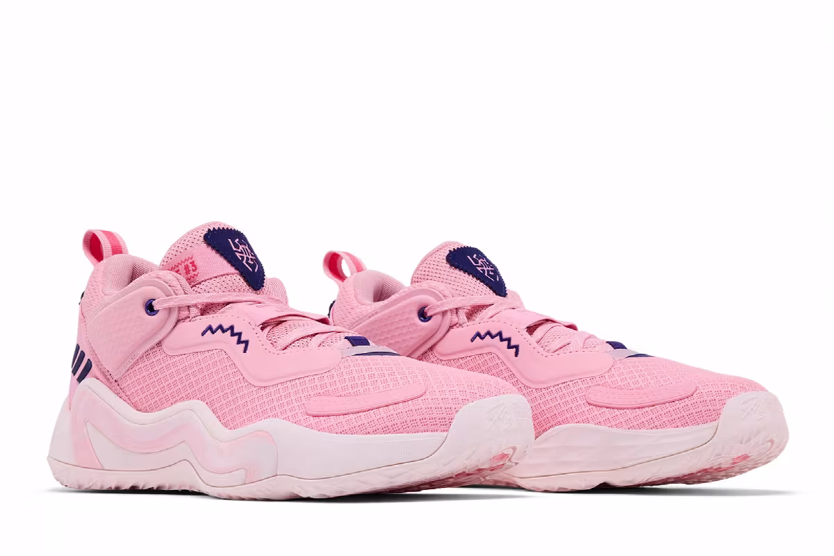 adidas D.O.N. Issue #3 GCA Light Pink, view 9