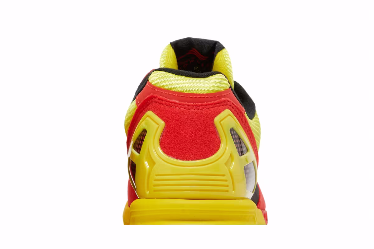 adidas ZX 8000 Bright Yellow Red, view 8