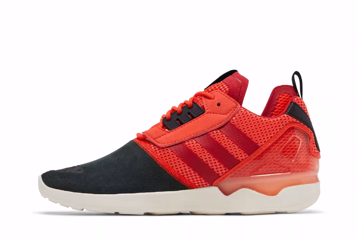 Adidas ZX 8000 Boost Red Black, view 4