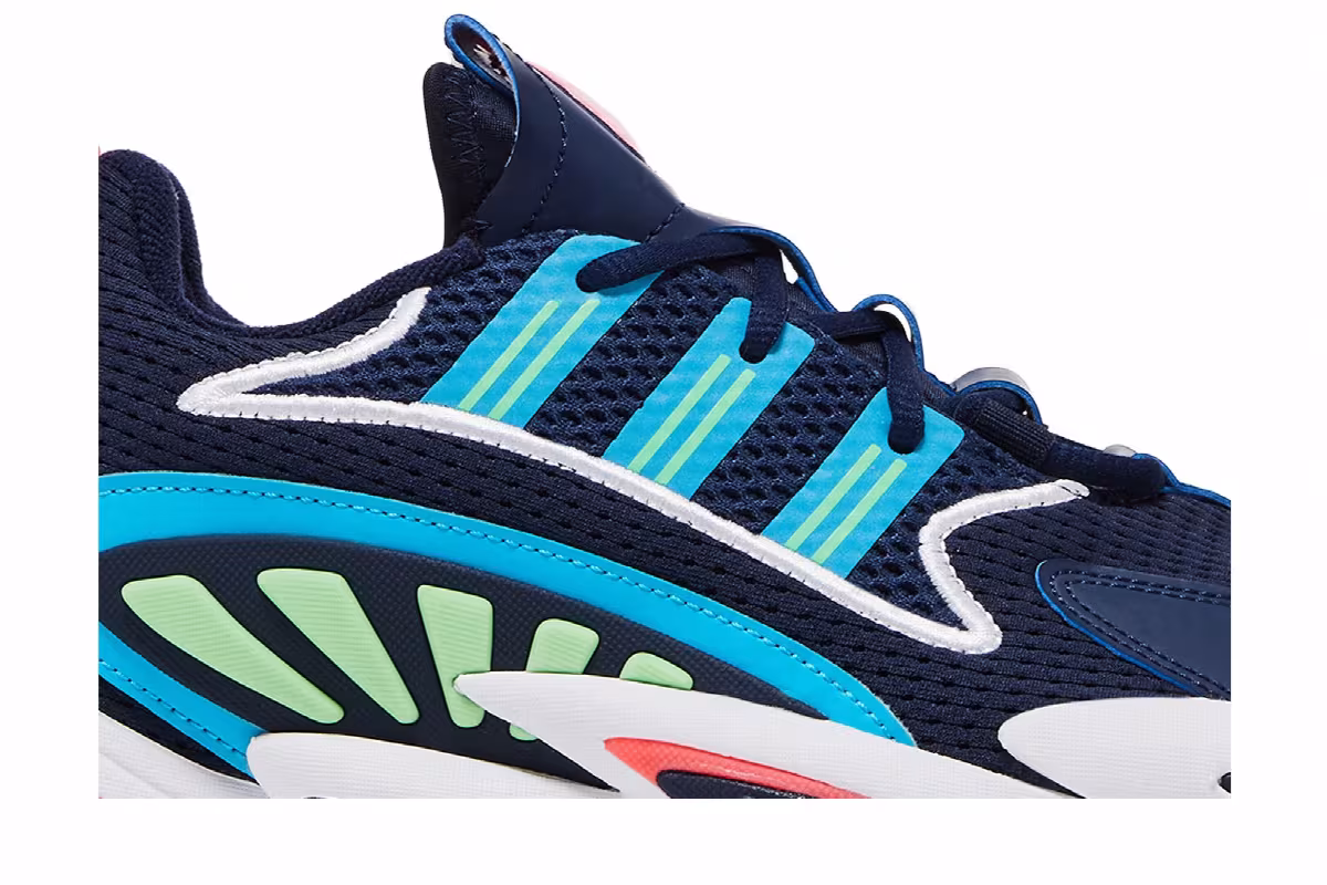 adidas Crazy BYW 2.0 Collegiate Navy Signal Cyan, view 3