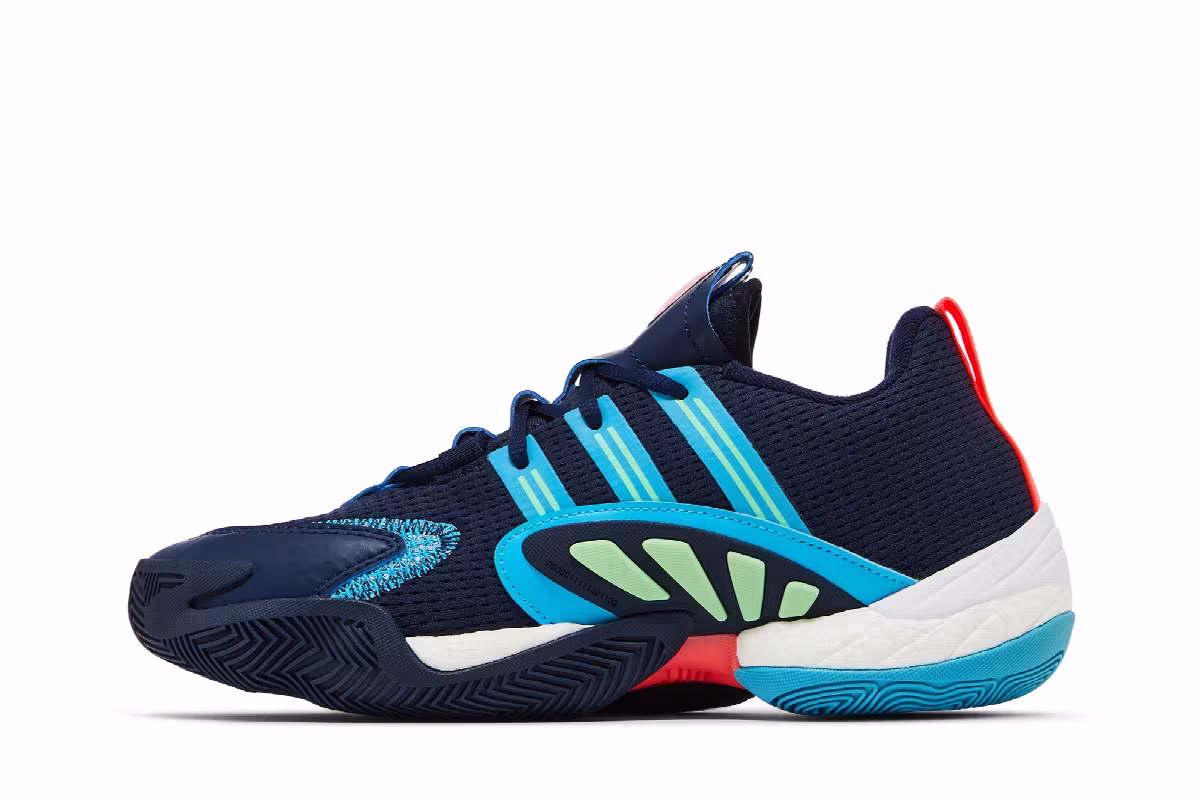 adidas Crazy BYW 2.0 Collegiate Navy Signal Cyan, view 4