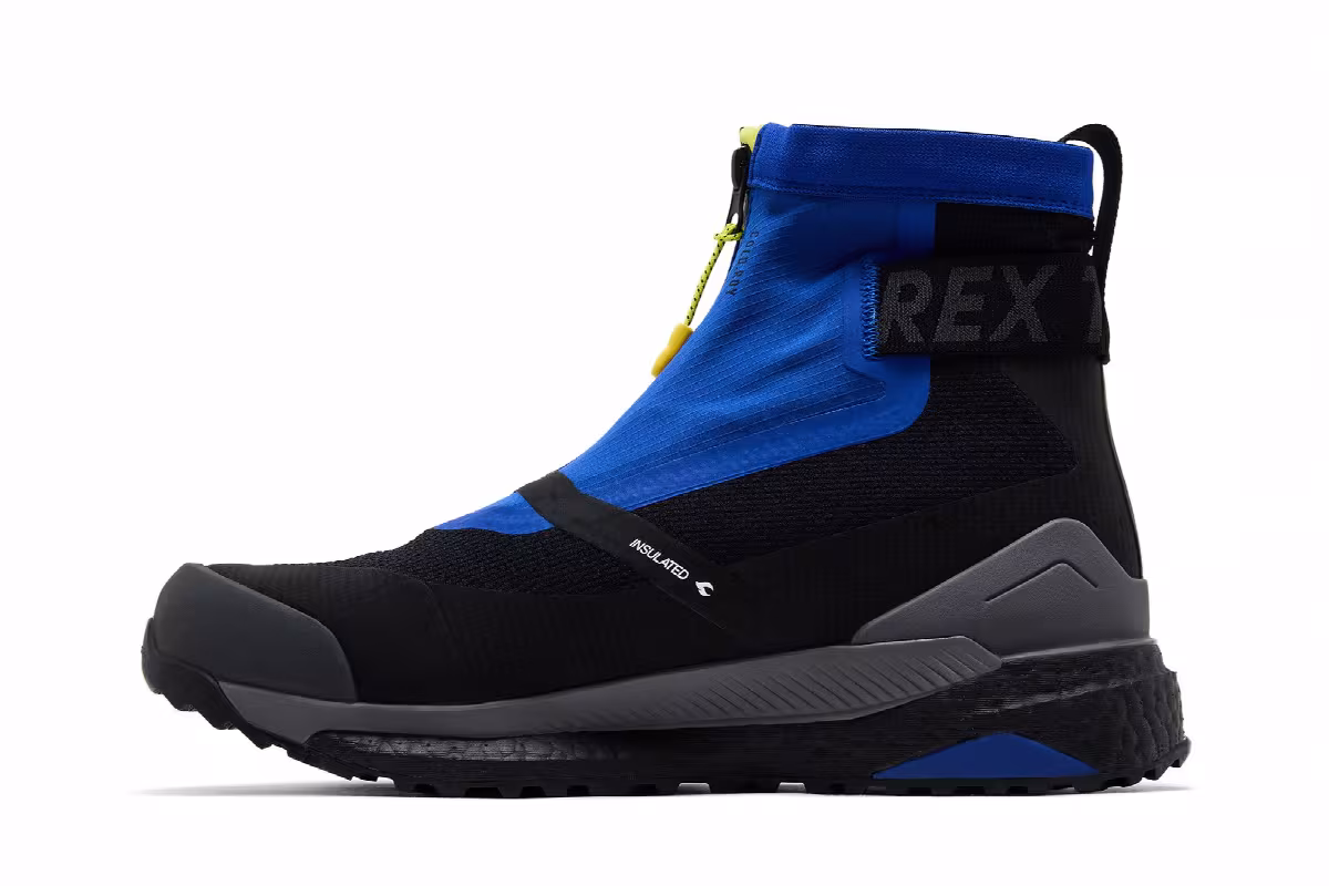 adidas Terrex Free Hiker Cold.Rdy Black Bold Blue, view 4