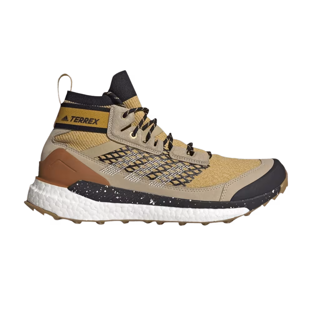 Adidas Terrex Free Hiker Blue Legacy Gold Speckled