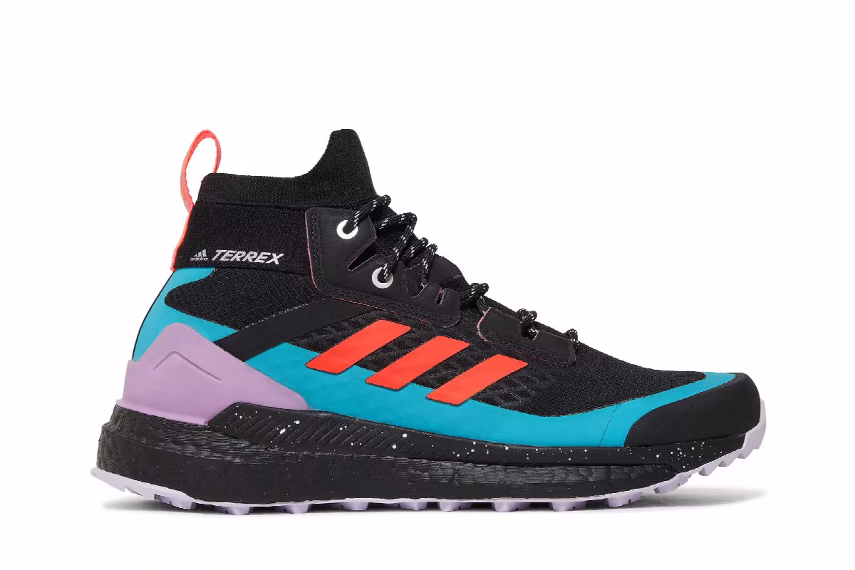 Adidas Women's Terrex Free Hiker Black Purple Tint, view 2