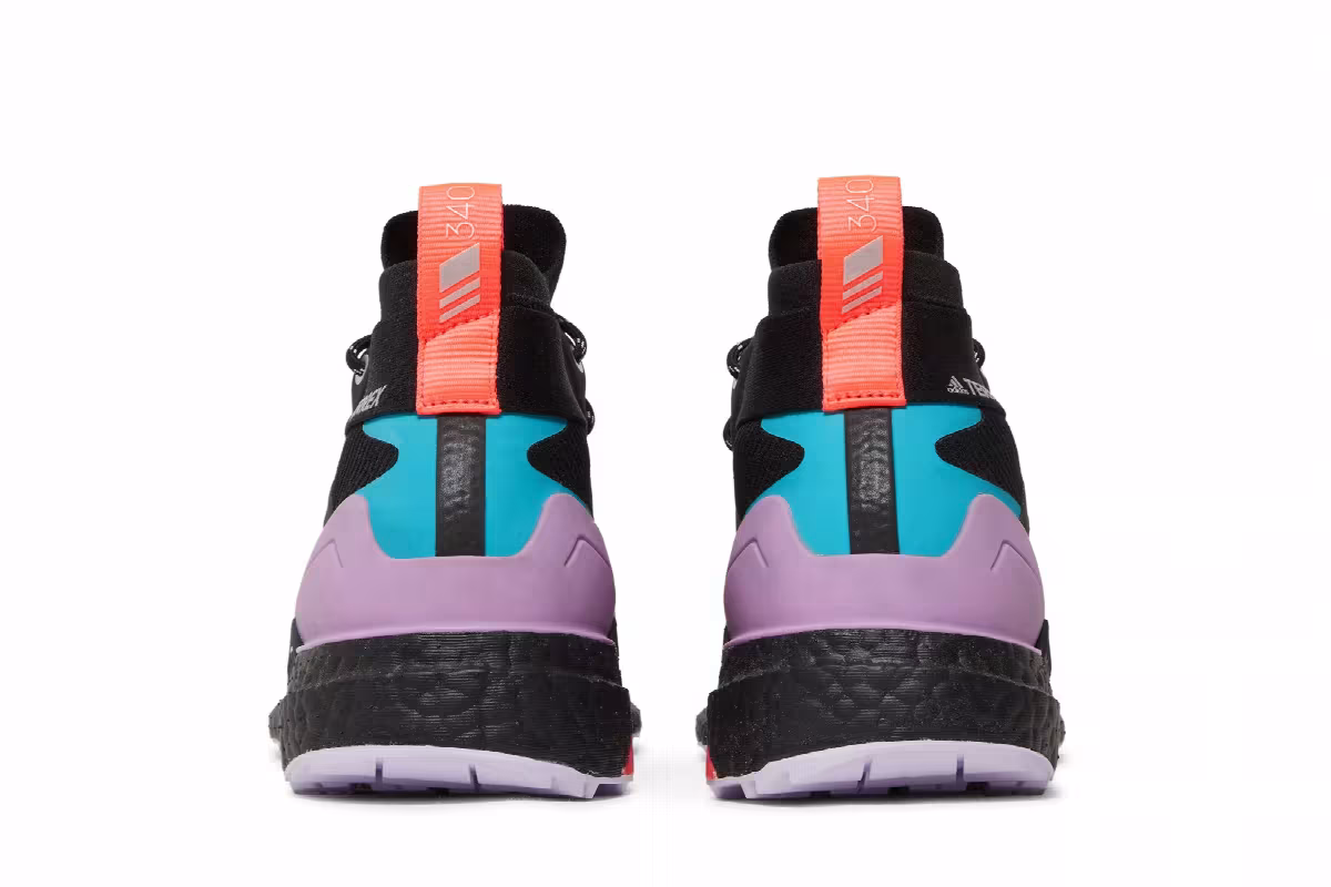 Adidas Women's Terrex Free Hiker Black Purple Tint, view 7