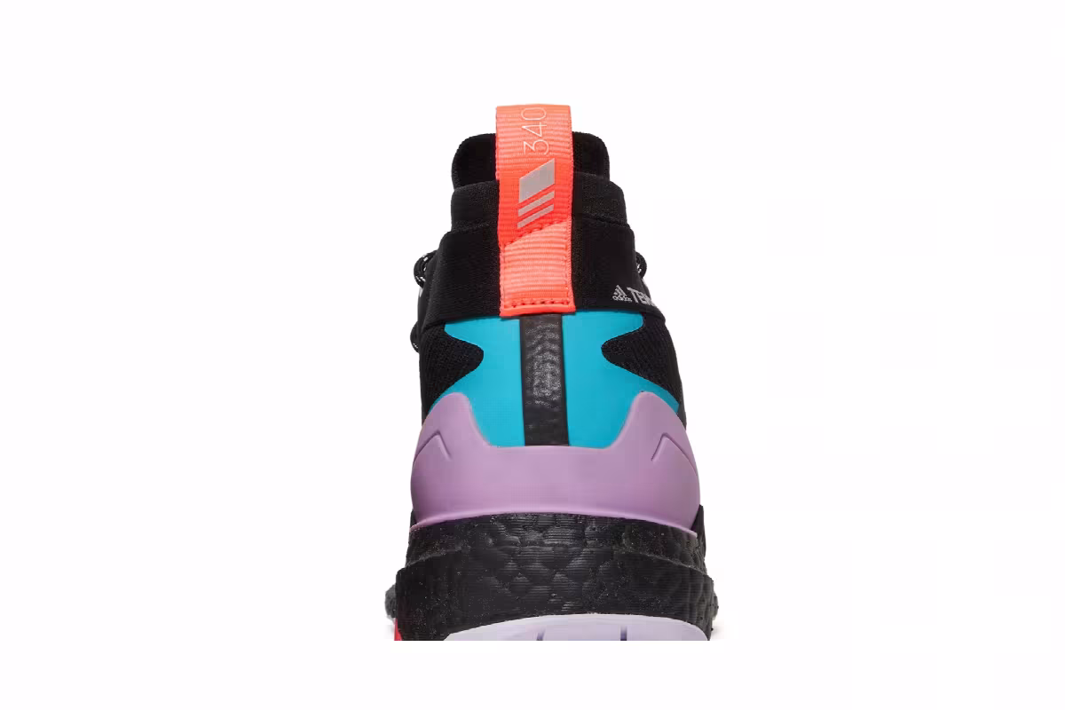 Adidas Women's Terrex Free Hiker Black Purple Tint, view 8