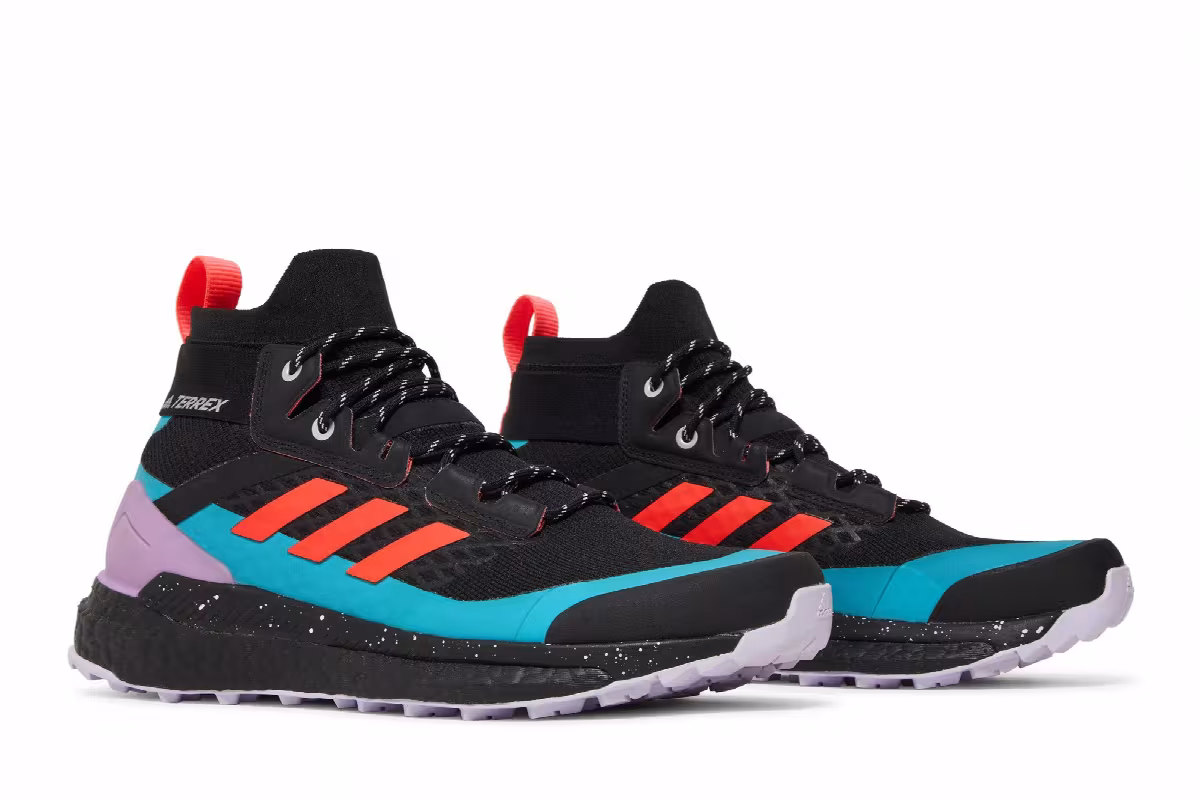 Adidas Women's Terrex Free Hiker Black Purple Tint, view 9
