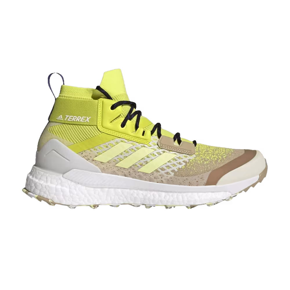 Adidas Terrex Free Hiker Primeblue Pulse Yellow Beige Tone
