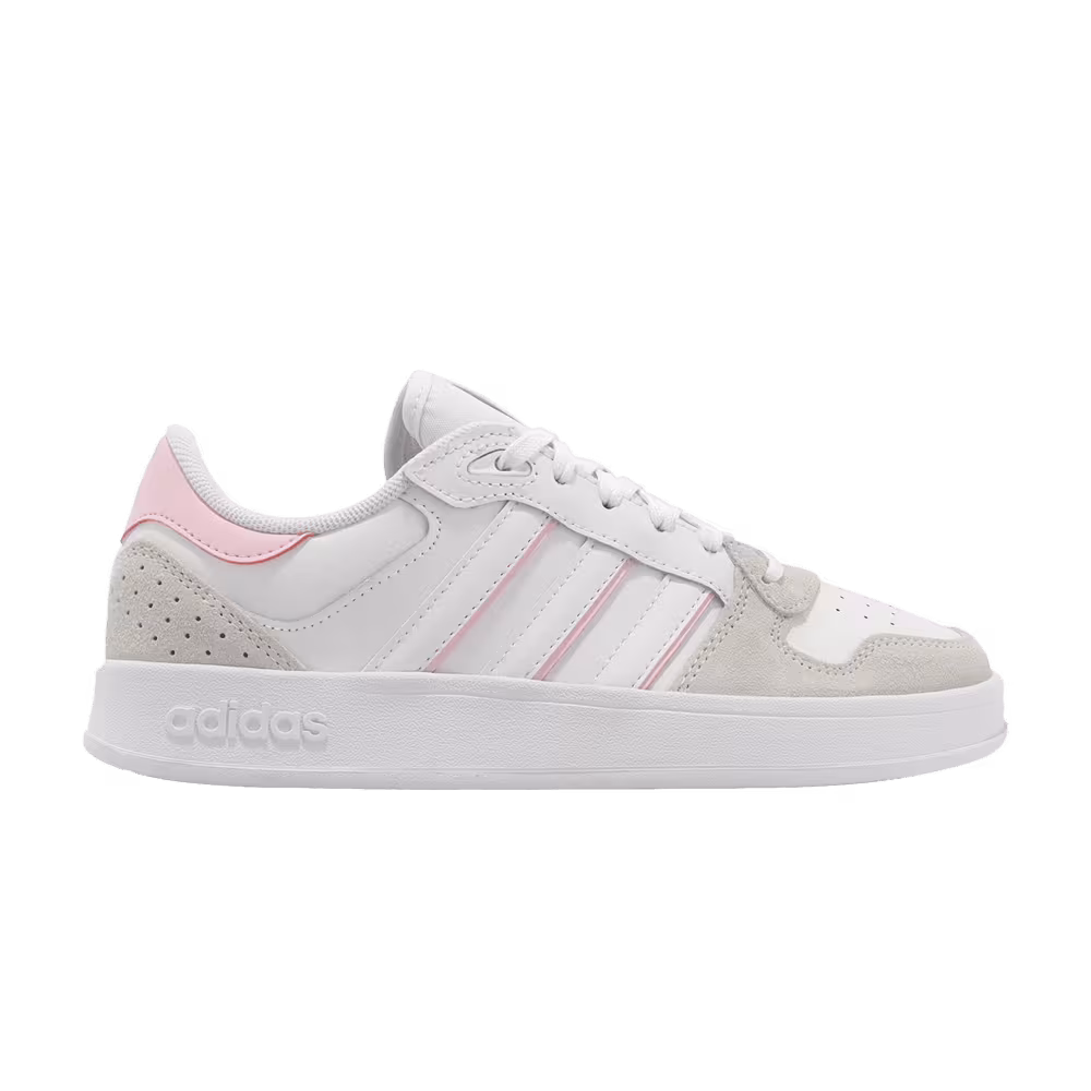 Adidas Women's Breaknet Plus White Clear Pink
