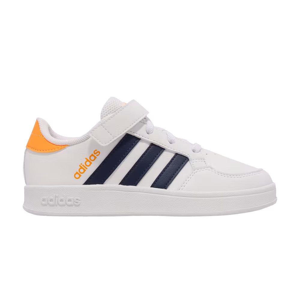 Adidas Breaknet EL Little Kid White Dark Blue