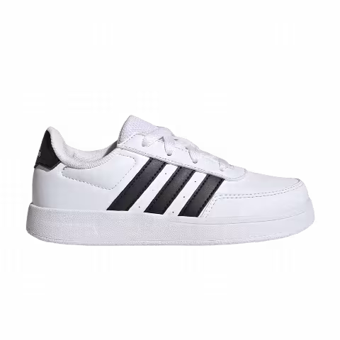 adidas Breaknet Little Kid 'Cloud White Core Black'